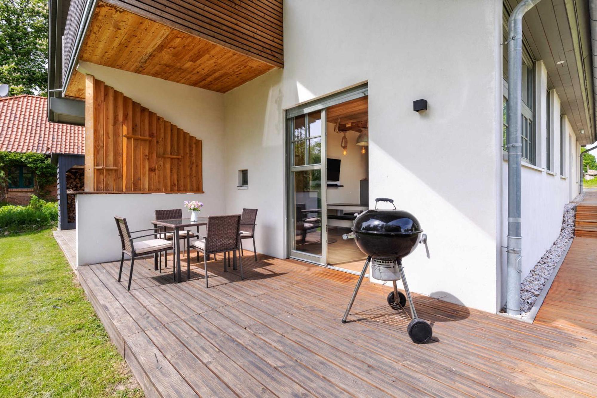 Ferienhaus Sonne Mond Und Sterne B Steffenshagen Esterno foto